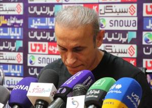 نشست خبری سرمربی پرسپولیس پیش از فینال جام حذفی