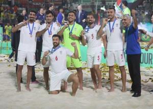 سومی تیم ملی فوتبال ساحلی ایران در جهان