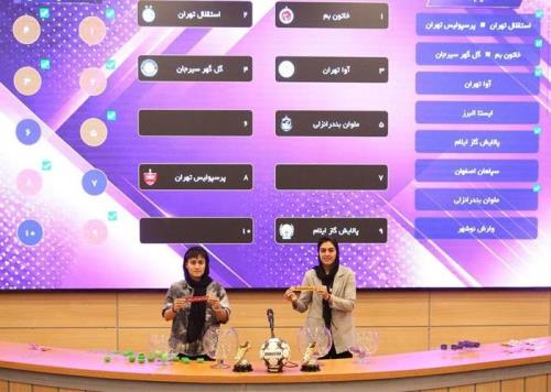قرعه کشی نوزدهمین دوره لیگ برتر فوتبال بانوان
